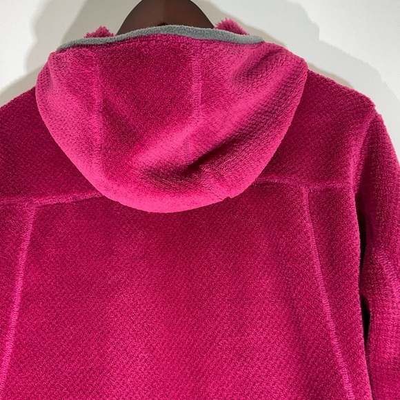 Patagonia Pullover Fleece Synchilla Snap Up Hooded Kangaroo Hand Pocket Size Med - Picture 11 of 12
